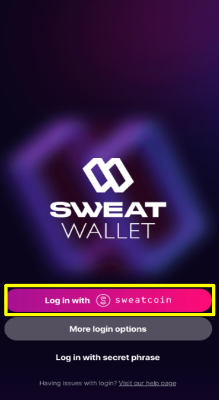 Sweat wallet